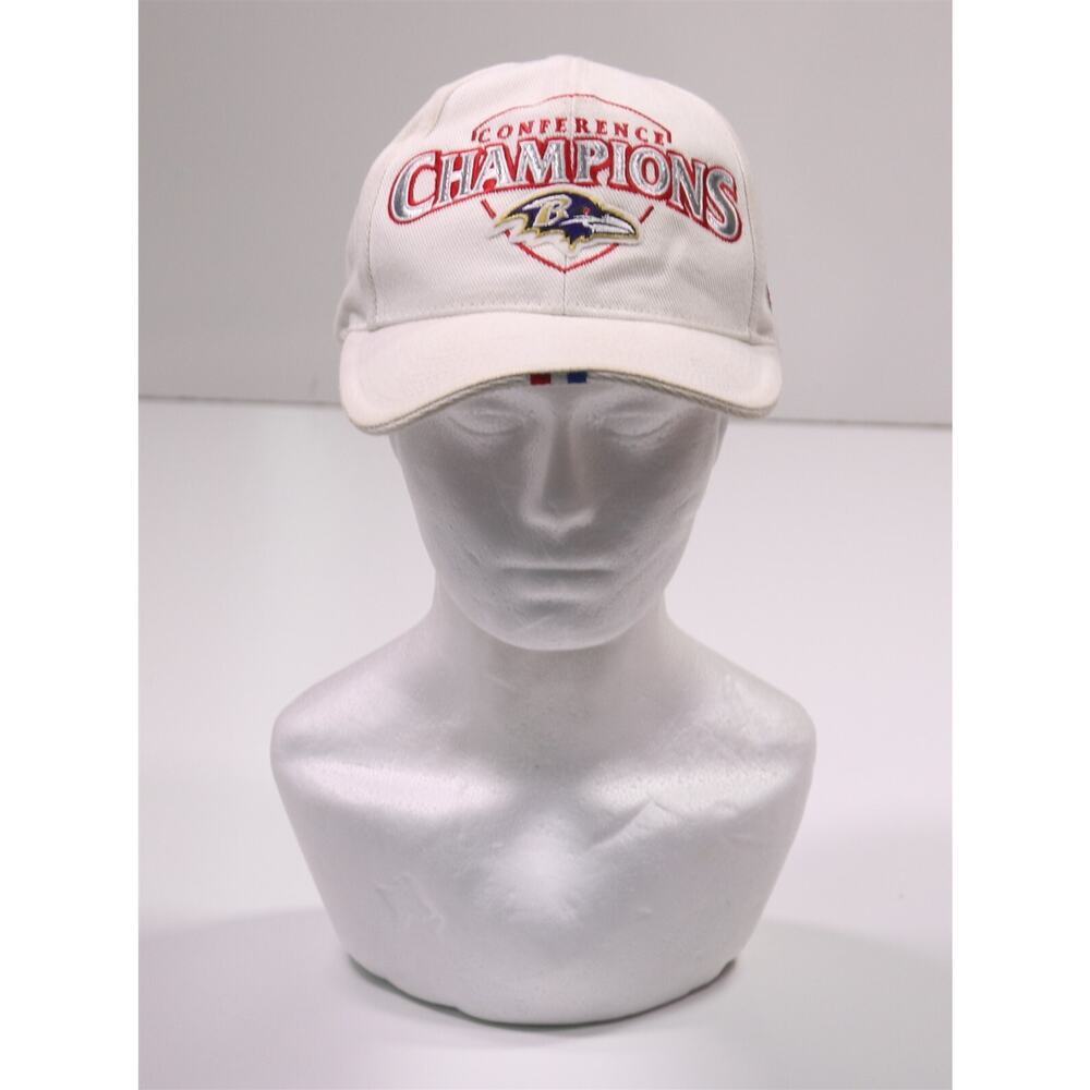 Baltimore Ravens Super Bowl 2001 AFC Conference Champions Hat by SPL28